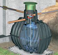 Cuves de récupération d'eau de pluie
